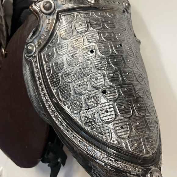 Handmade adult renaissance vest. Narnia.  - steampunk - armor. Faux leather. - Picture 4 of 8